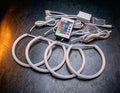 Ringi LED RGB Cotton BMW E36 E38 E39 E46 4x131mm + Pilot
